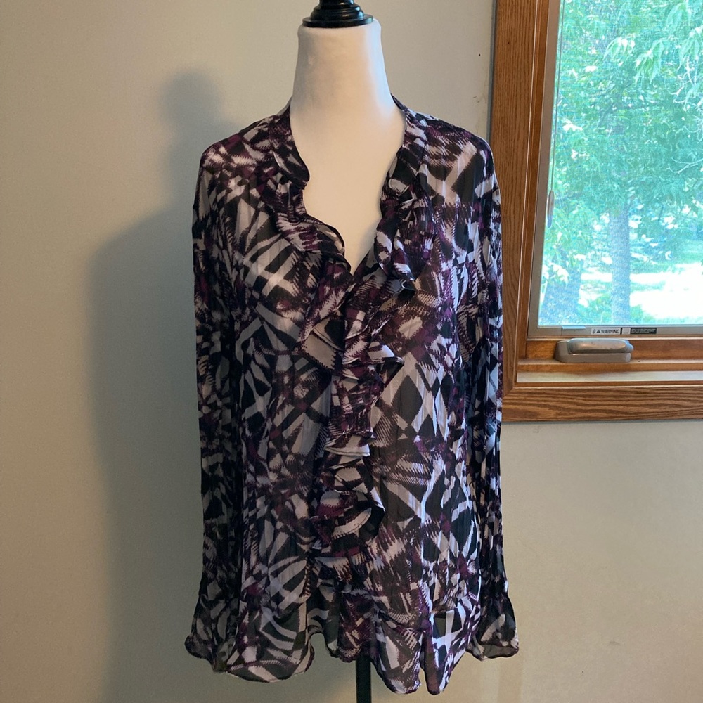 Ladies long sleeve blouse